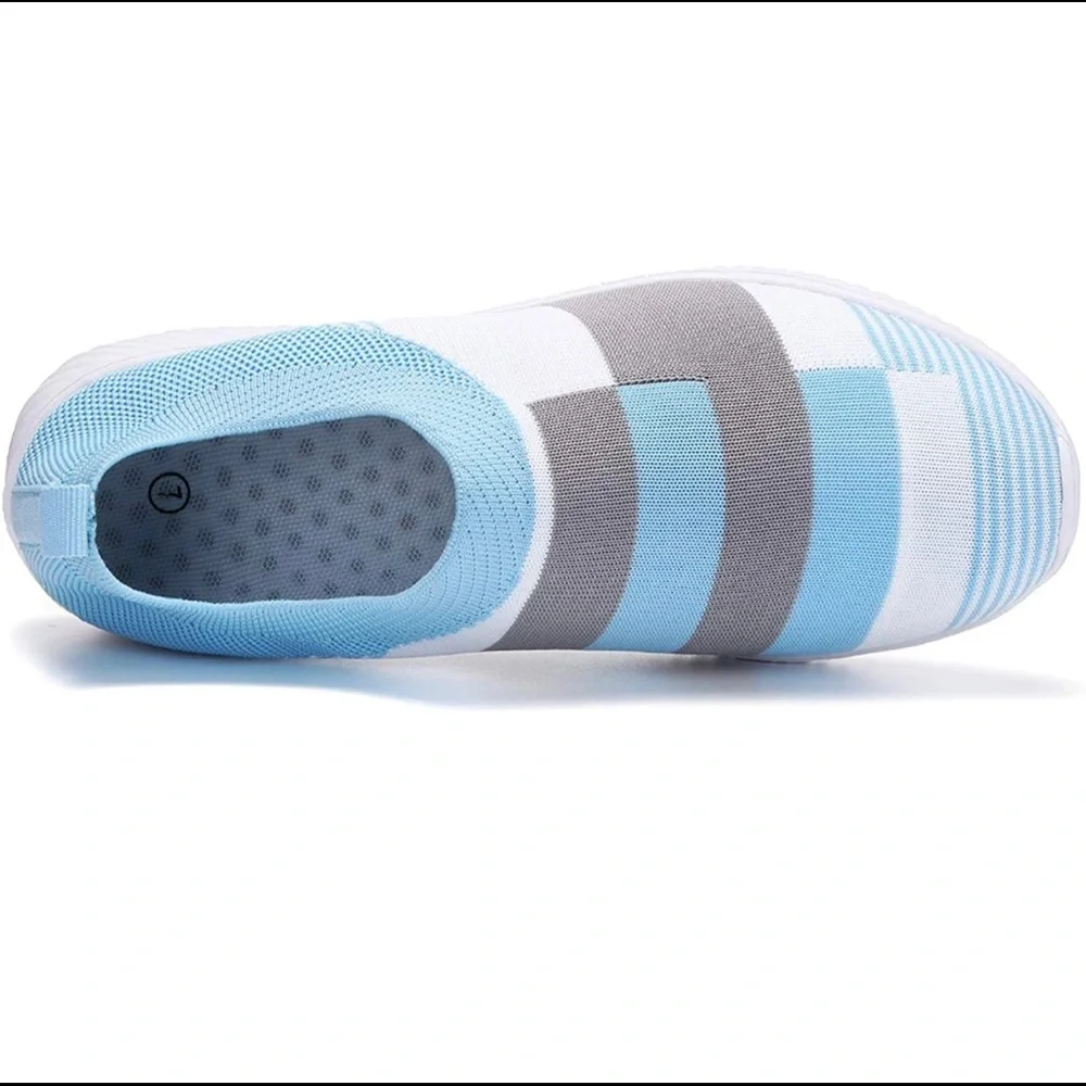 Women Walking Lightweight Breathable Mesh Running Shoes Sneakers - Picture 2 of 7